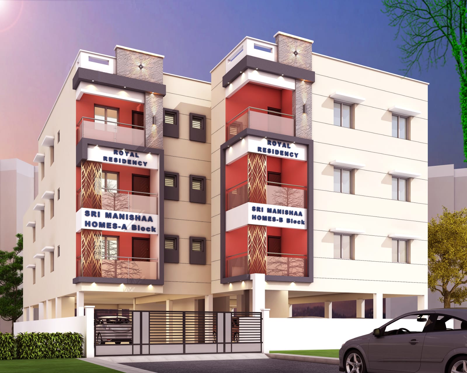 Royal Residency Block A, B & C